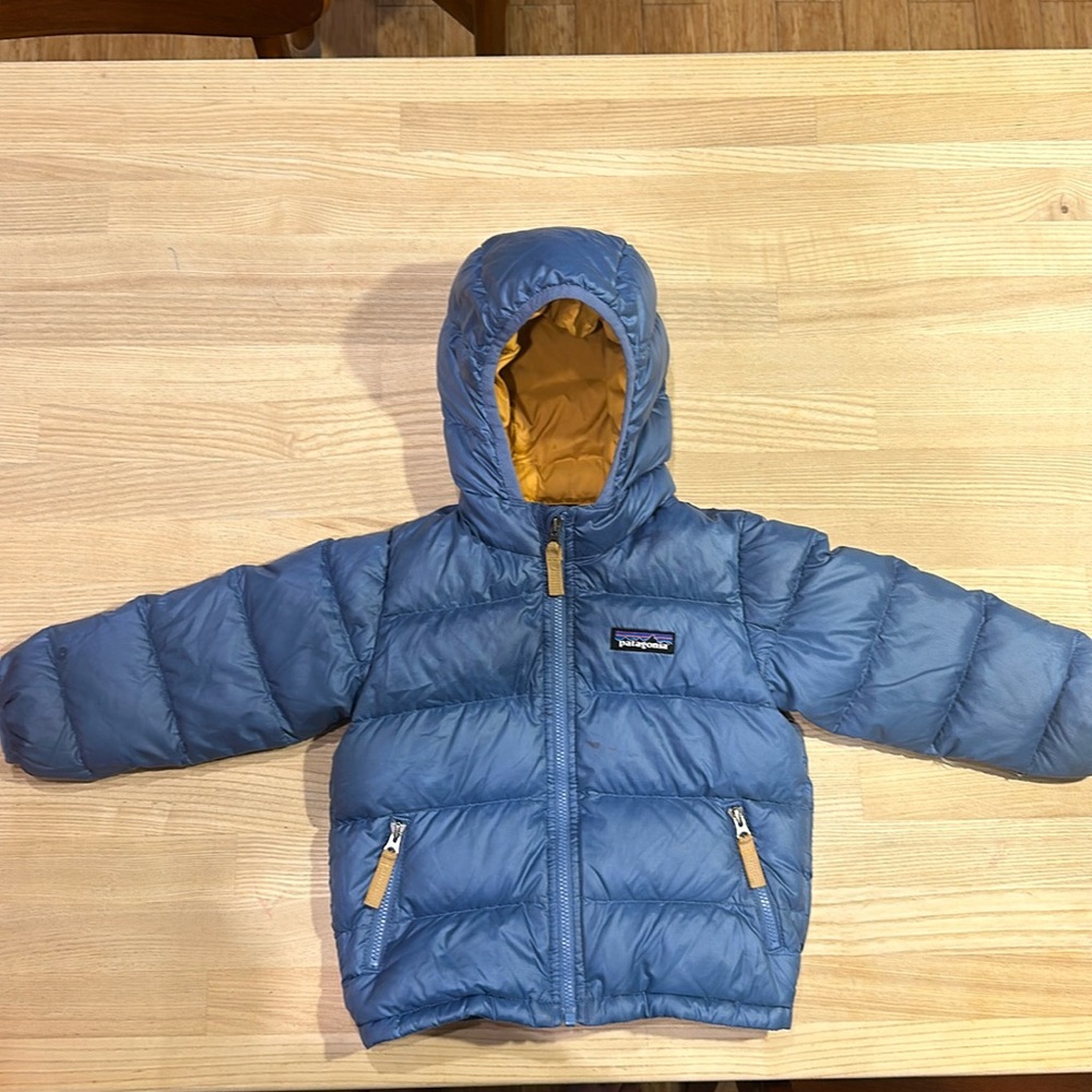 Patagonia puffer jacket. Size 12-18 months